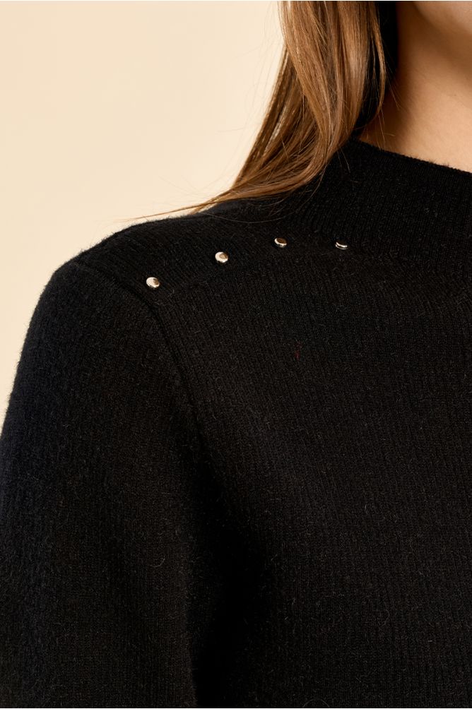 Pull droit en maille fine