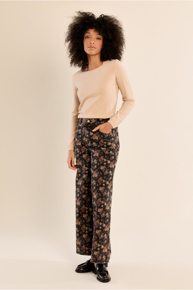 Fine knit top