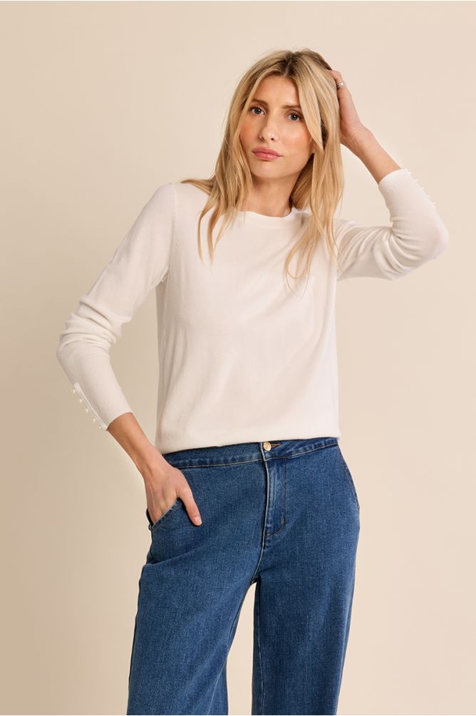 Fine knit top