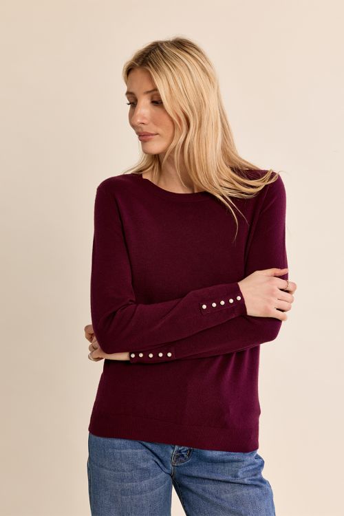 Fine knit top