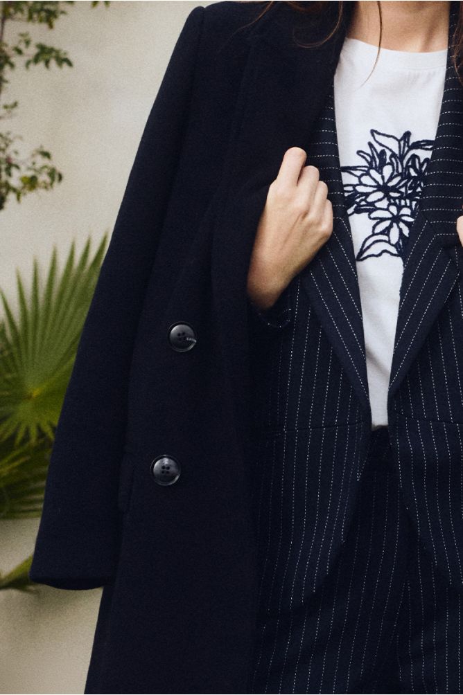 Blazer coat, long