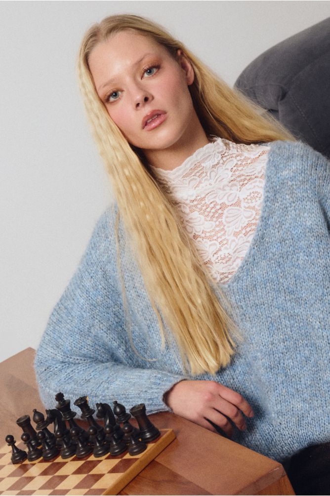 Sous-pull en dentelle