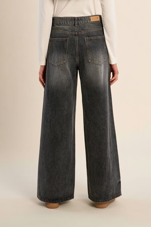 Denim baggy, en coton