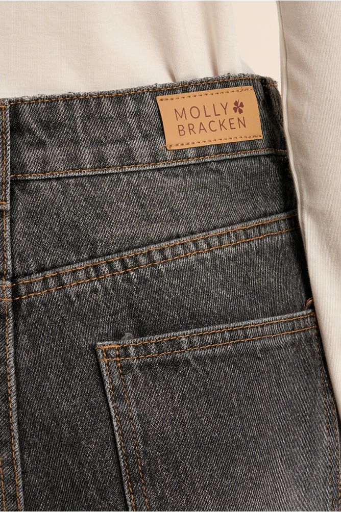 Denim baggy, en coton