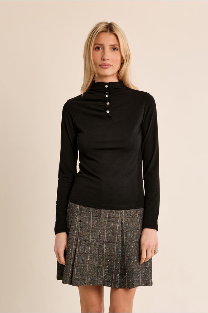 Sous-pull col fantaisie