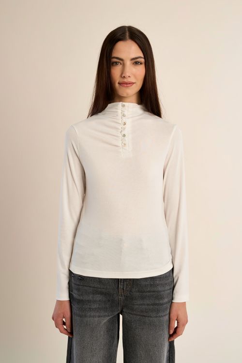 Sous-pull col fantaisie