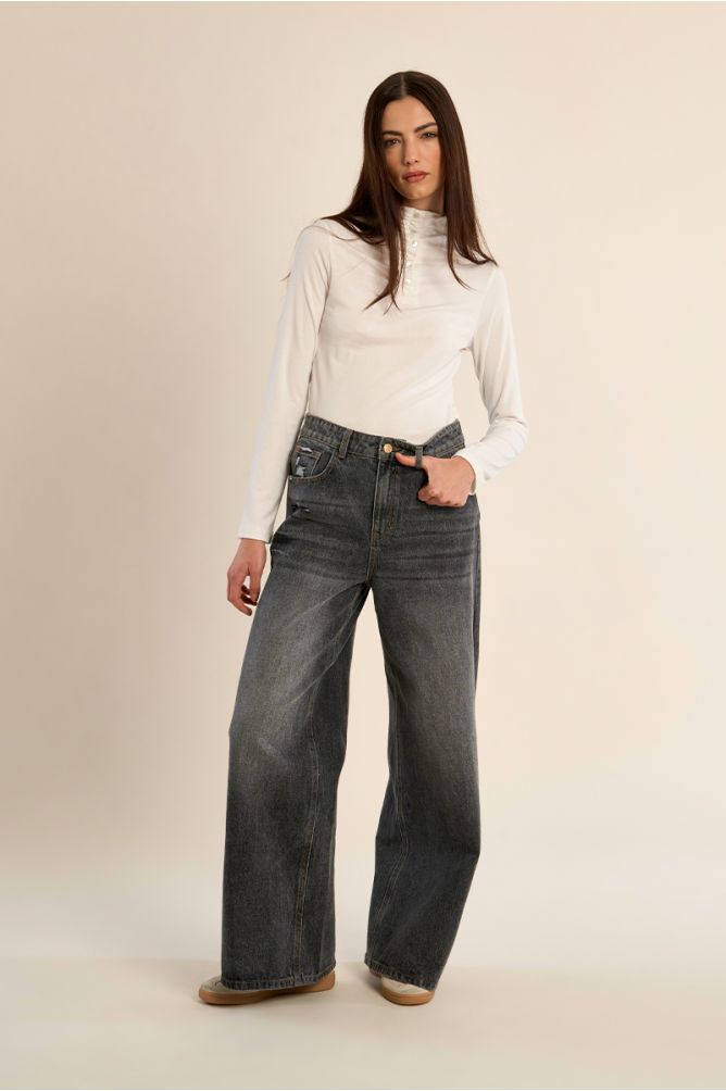 Sous-pull col fantaisie