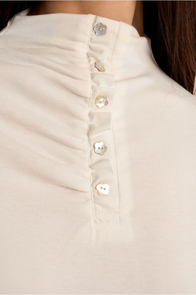 Sous-pull col fantaisie