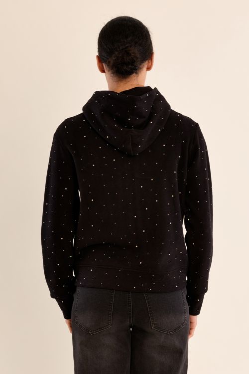 Sudadera de manga larga detalle brillantitos