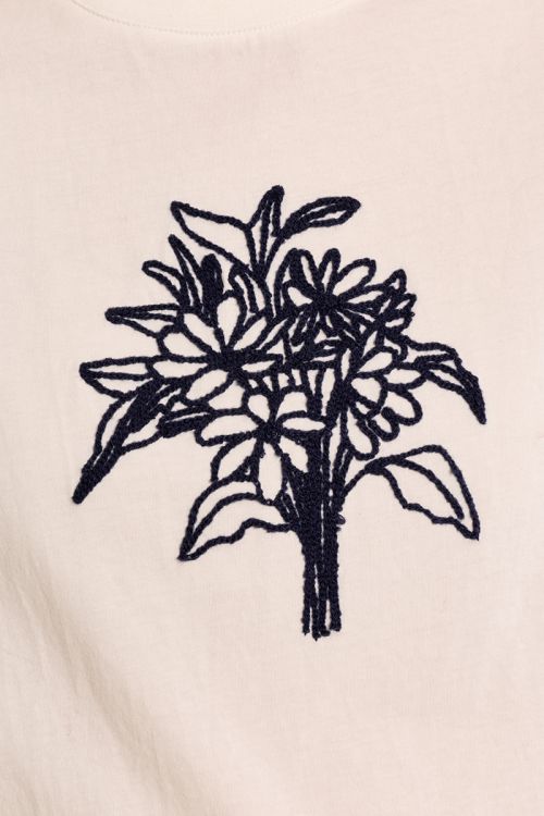Cotton T-shirt, illustrated