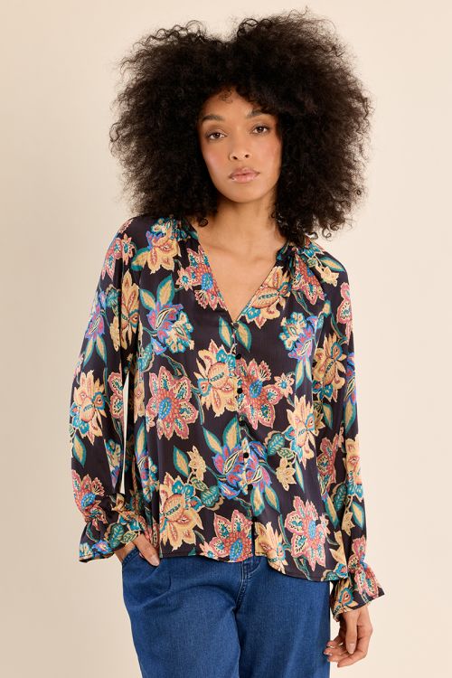 Camisa de manga larga con estampado