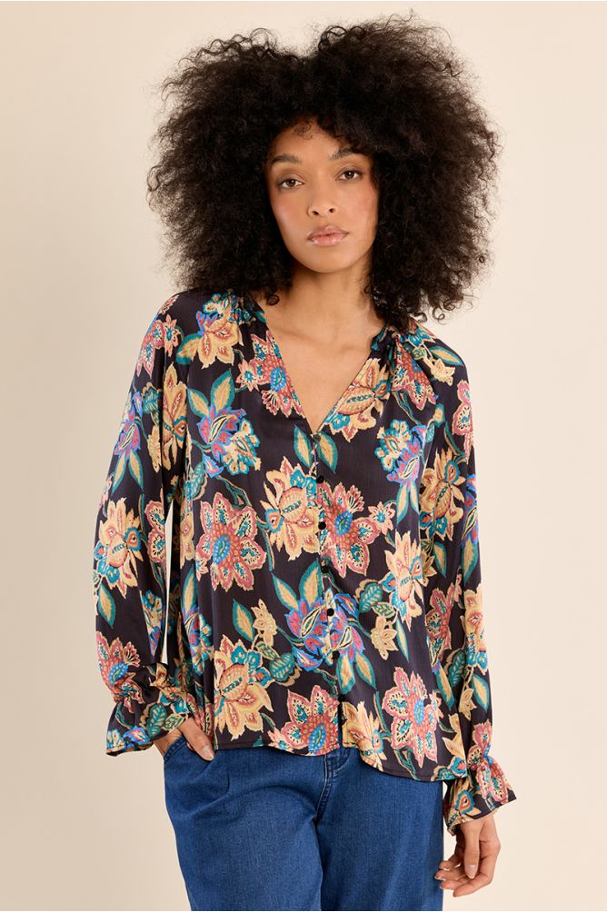 Camisa de manga larga con estampado