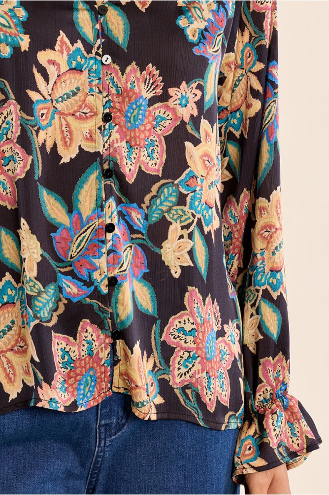 Camisa de manga larga con estampado