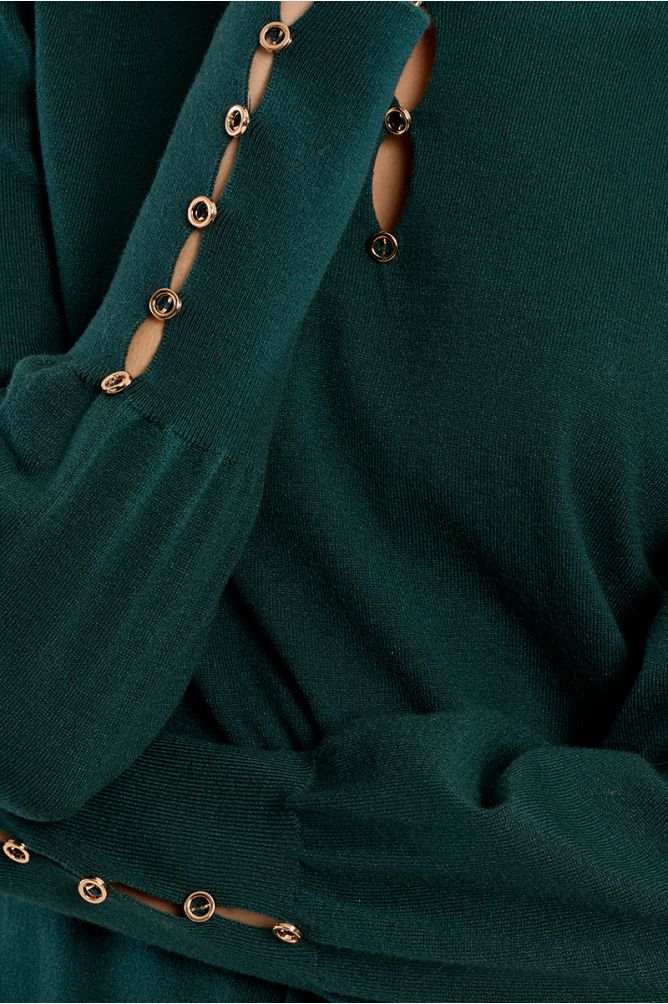 Jersey de manga larga detalle aberturas