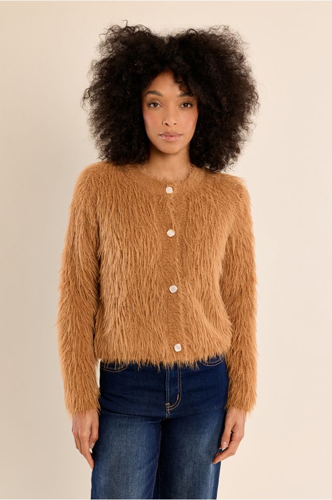 Gilet texturé
