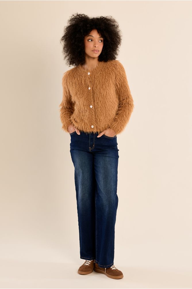 Gilet texturé