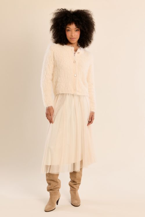 Gilet texturé
