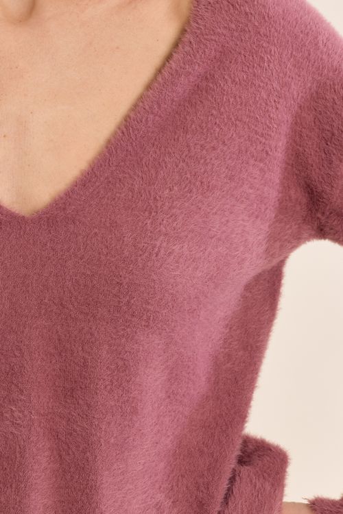 Maglione soffice con scollo a V - Molly Bracken