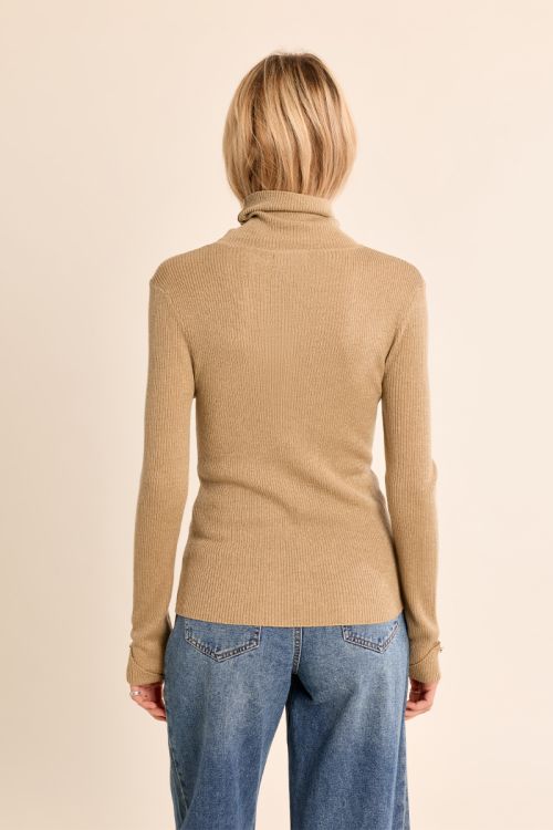 Ribbed turtleneck