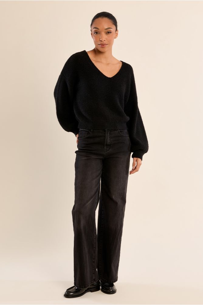 Bow detail sweater