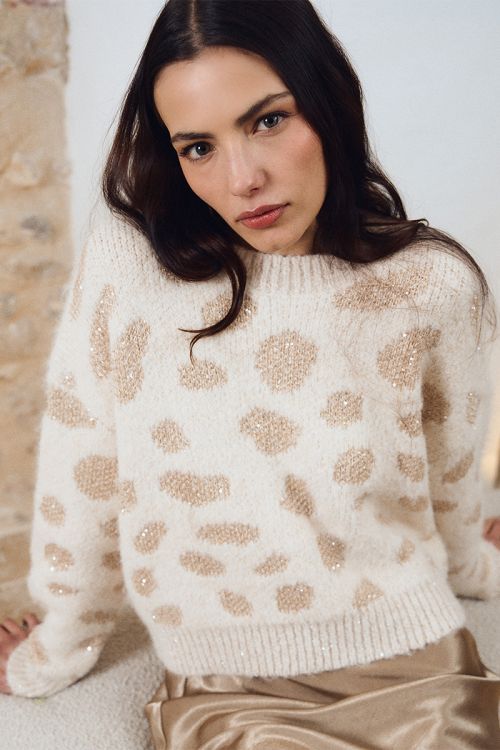 Jersey de manga larga con estampado