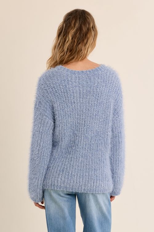Pull en maille unie