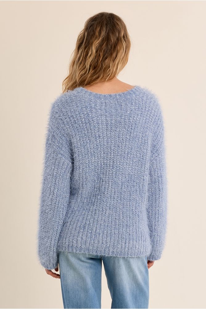 Pull en maille unie