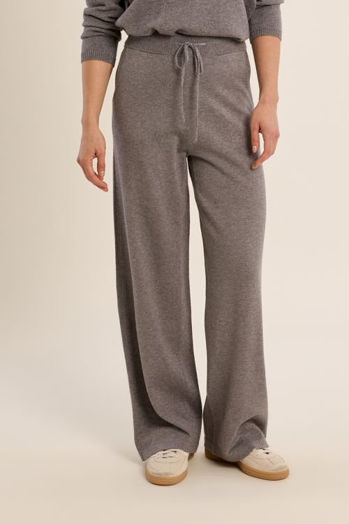 Pantalon style jogger, à nouer