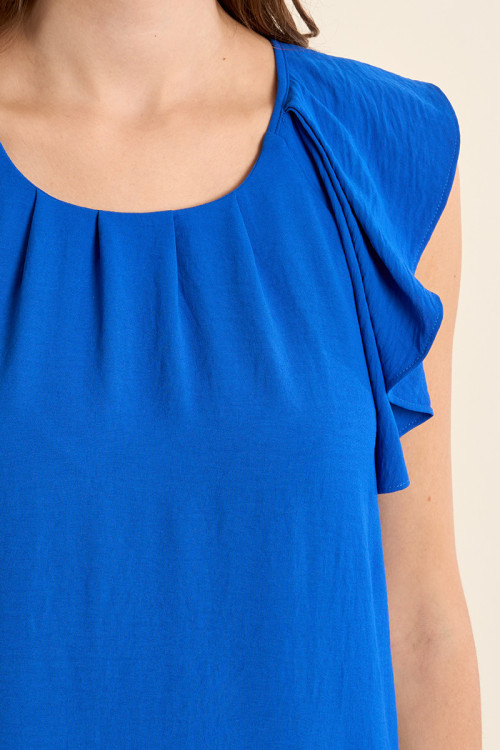 Robe courte, droite