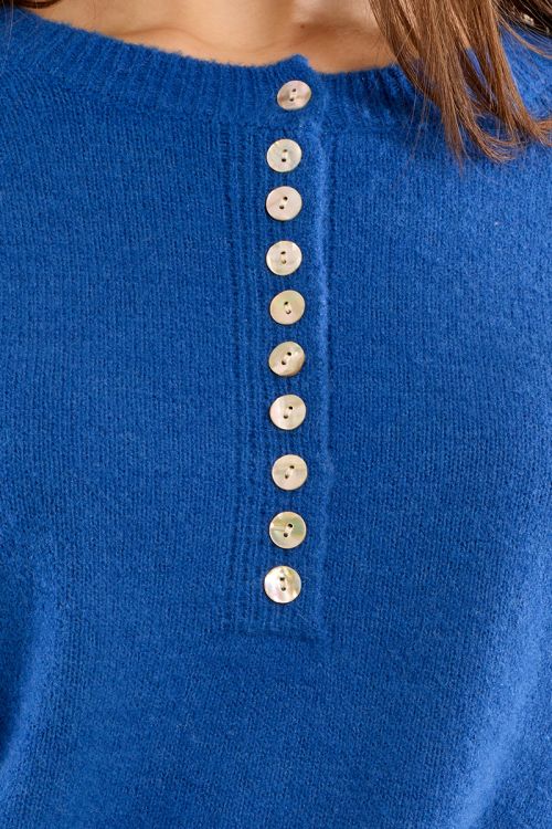 Jersey de manga larga detalle botones