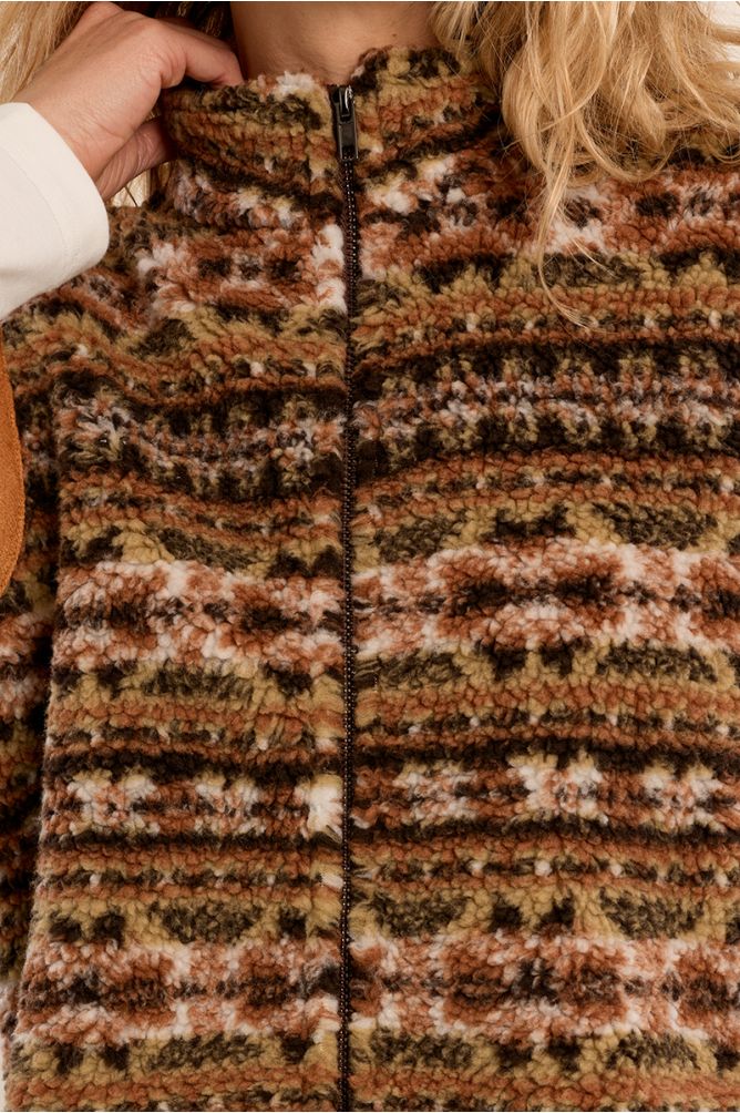 Veste zippée sans manches