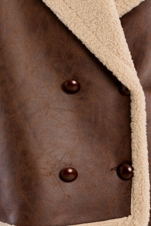 Manteau type aviateur