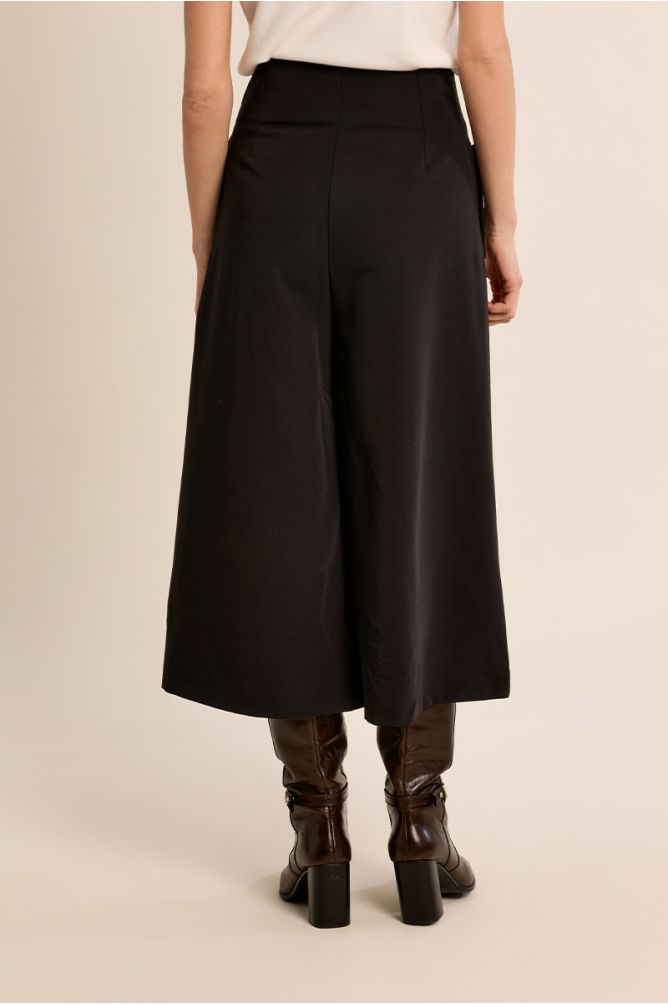 Jupe culotte taille haute