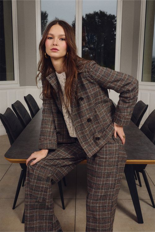 Pantaloni svasati a quadri - Molly Bracken