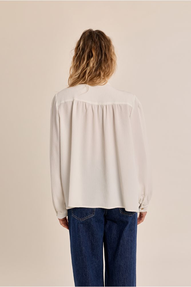 Blouse fluide nouée