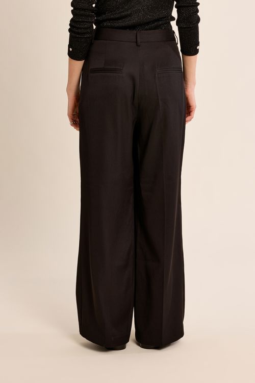 Pantalon à pinces droit