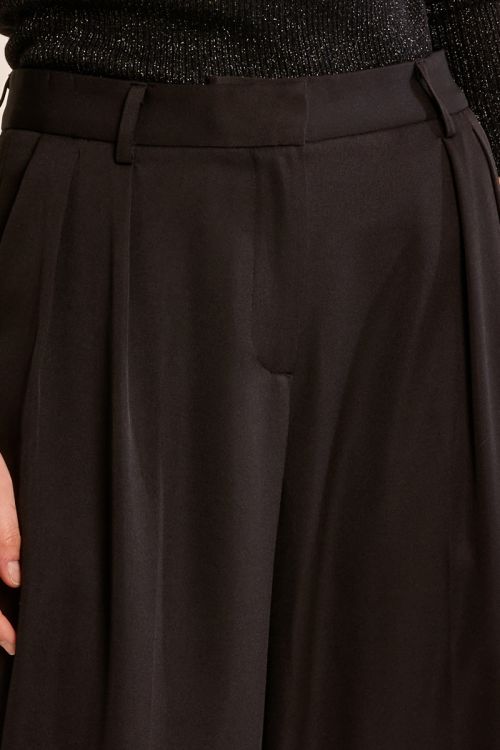 Pantalon à pinces droit