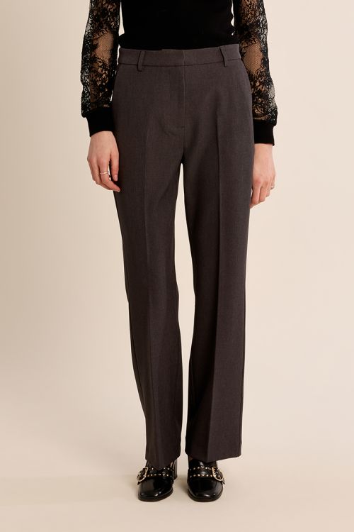 Straight tailored trousers