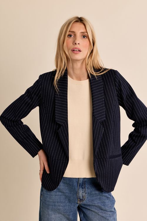 Striped blazer