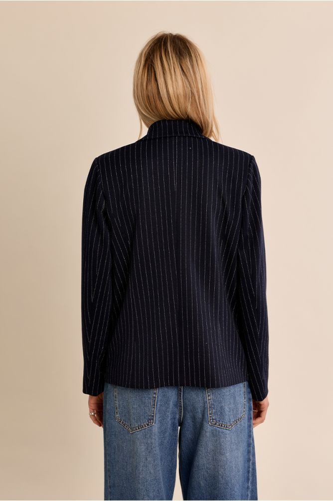 Blazer à rayures