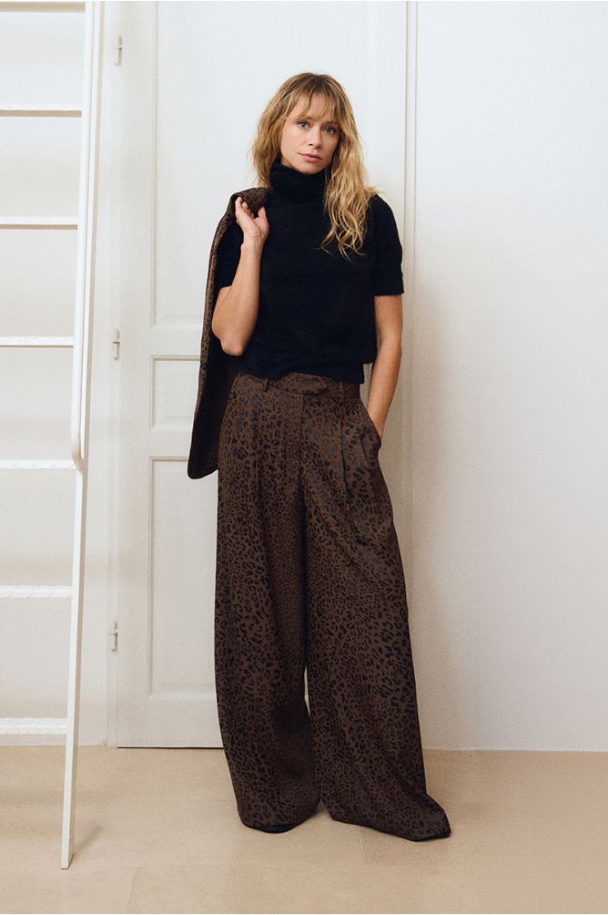 Pantalón largo con estampado