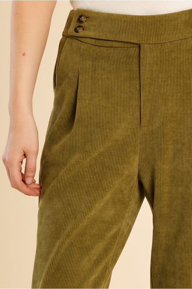 Pantalón tobillero de micropana
