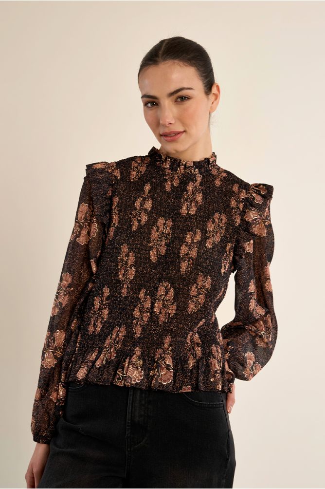 Blusa arricciata - Molly Bracken