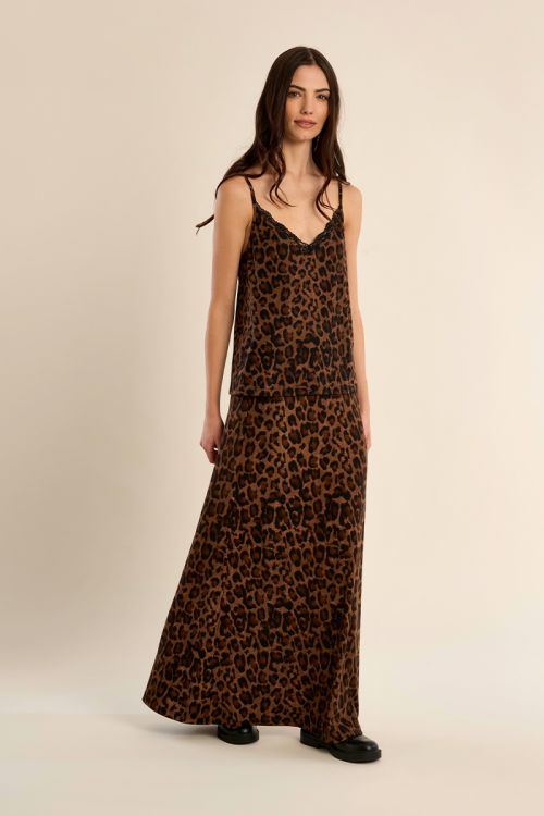 Leopard print camisole