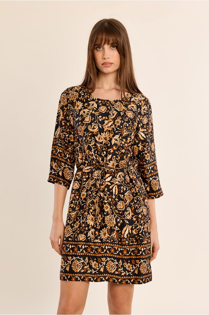 Robe courte bohême