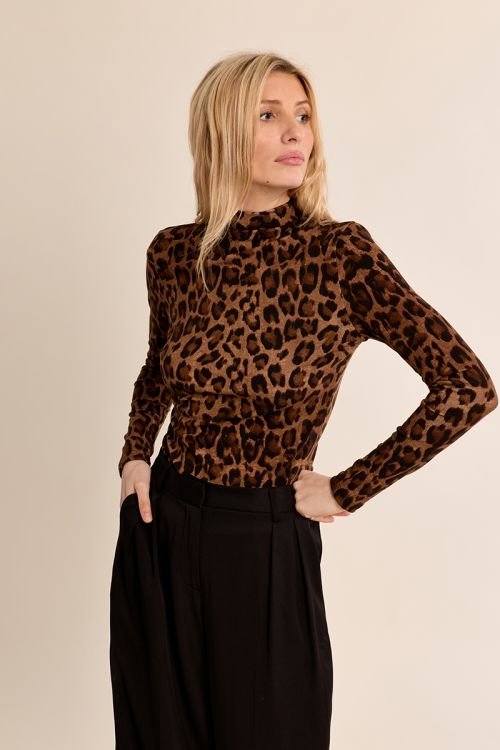 Jersey fino con estampado 