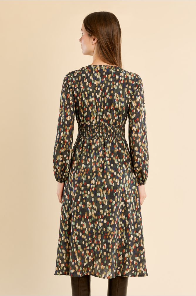 Robe longue imprimée