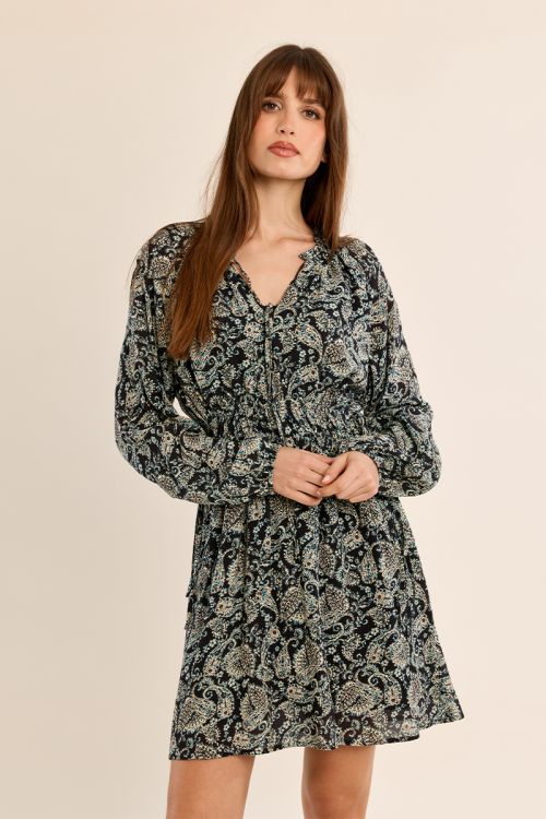 Abito con stampa paisley - Molly Bracken
