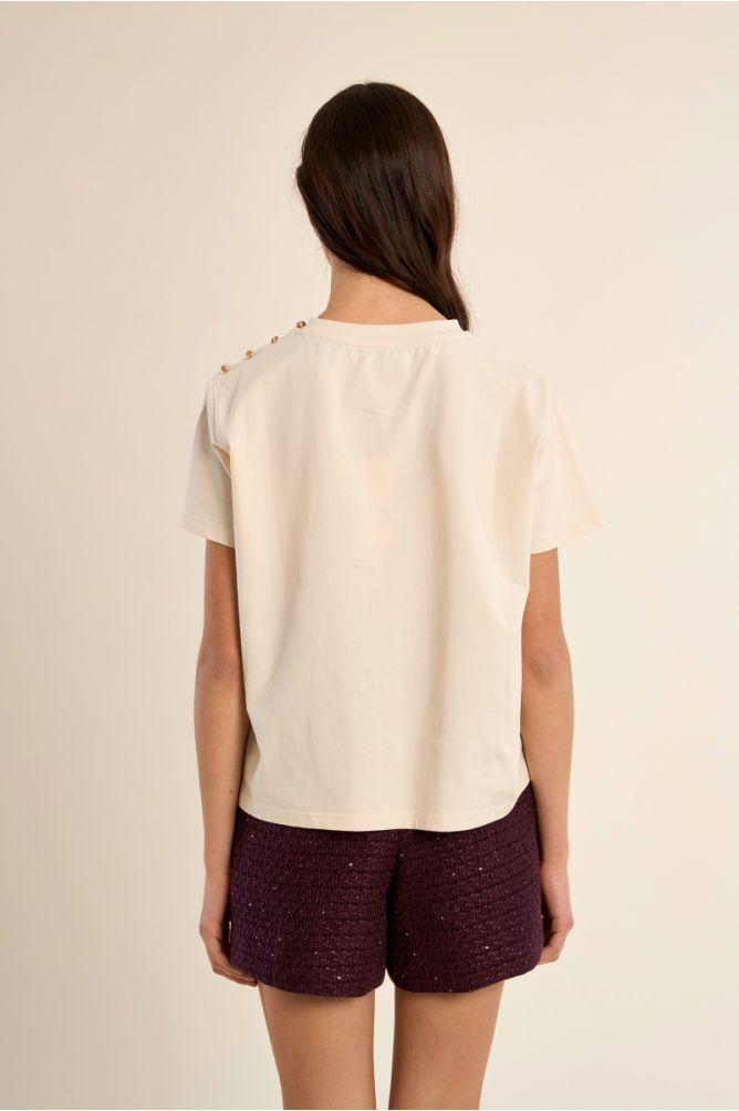 Cotton crop t-shirt