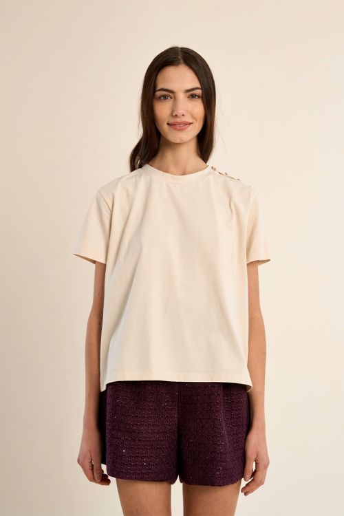 Cotton crop t-shirt